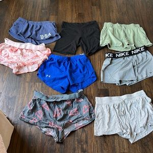 Small size under armor, Nike and others